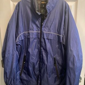 Nautica Men's competition Blue Jacket windbreaker size large